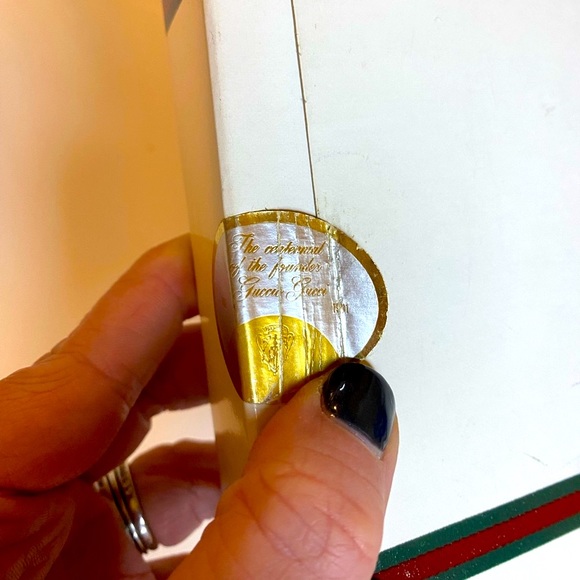 EUC - Like New!  80s Vintage Gucci belt, women’s 32 in, brown diamante double G - Picture 8 of 10